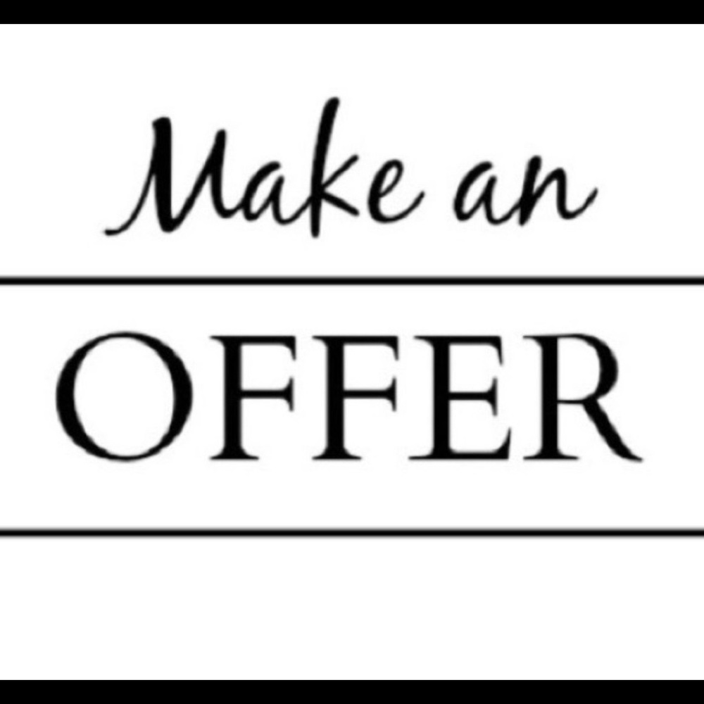 I accept any reasonable offer!